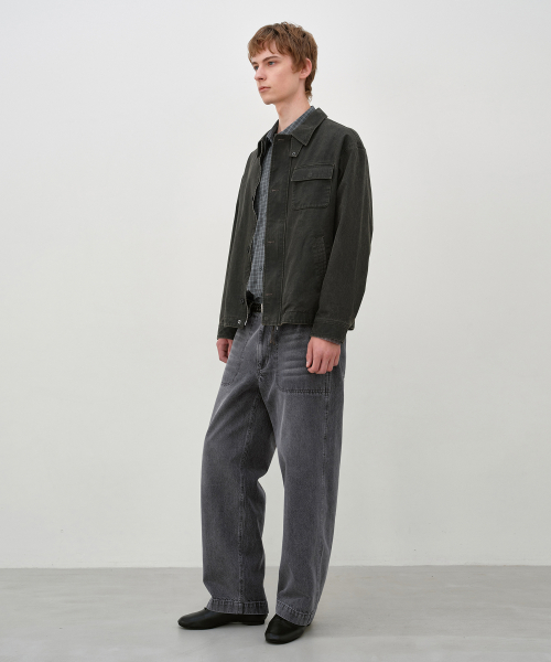M45 Denim Baker Pants GREY