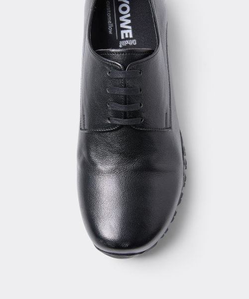 [customellow X YOWE] Black Leather Derbys Uto3 CU4AX26991BKX