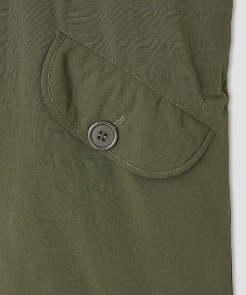 Fur Trim Padded Jacket [Khaki]
