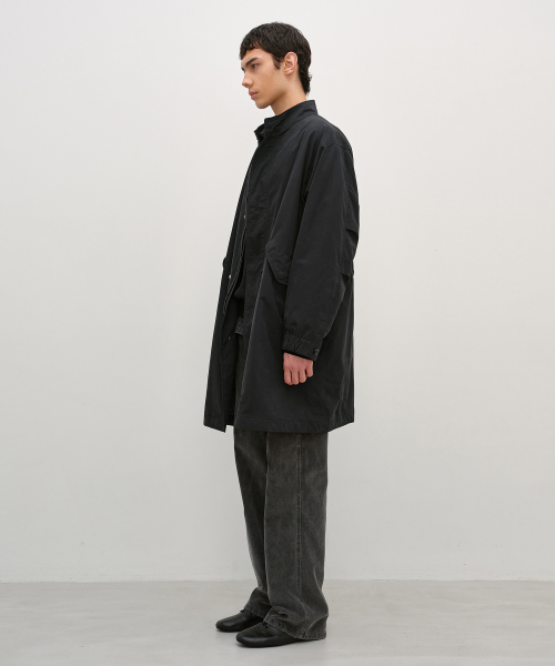 Fish Tail Parka WASHED BLACK