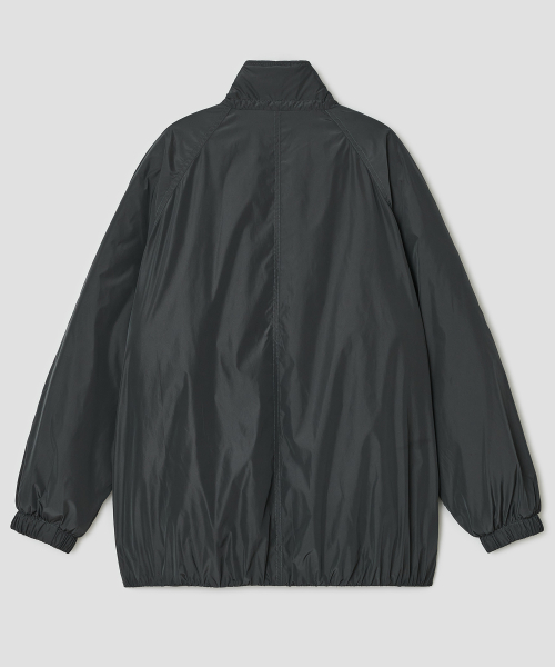 Stand Collar Padded Jacket [Charcoal]