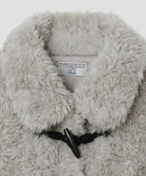 Fur Duffle Jacket [Gray]