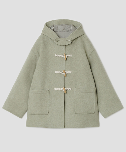 Cashmere Hood Duffle Coat [Mint]
