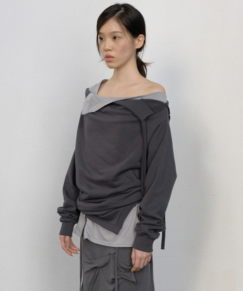 2-Layered MTM (FL-197_Charcoal&Gray)