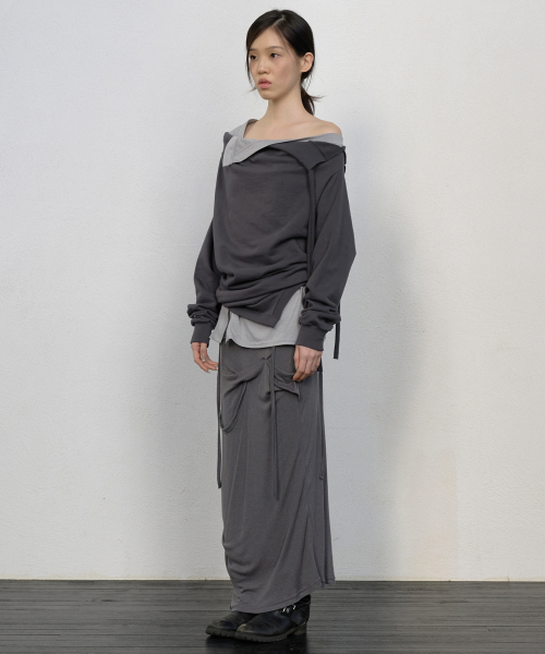 2-Layered MTM (FL-197_Charcoal&Gray)
