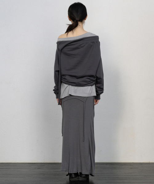 2-Layered MTM (FL-197_Charcoal&Gray)