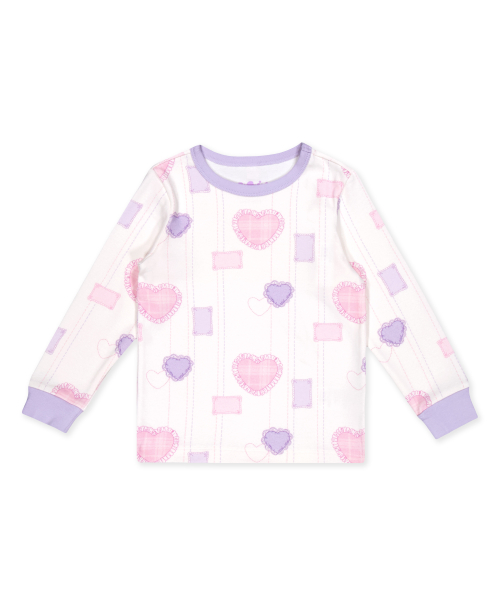 Heart pillow loungewear set