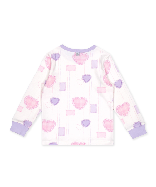 Heart pillow loungewear set
