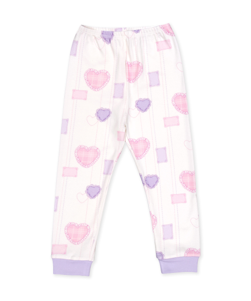 Heart pillow loungewear set