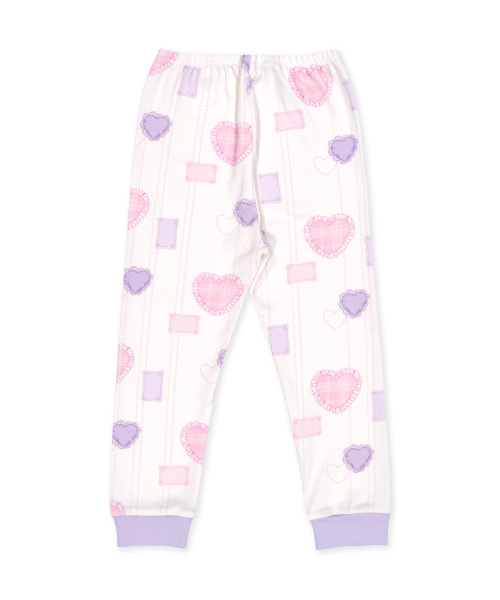 Heart pillow loungewear set