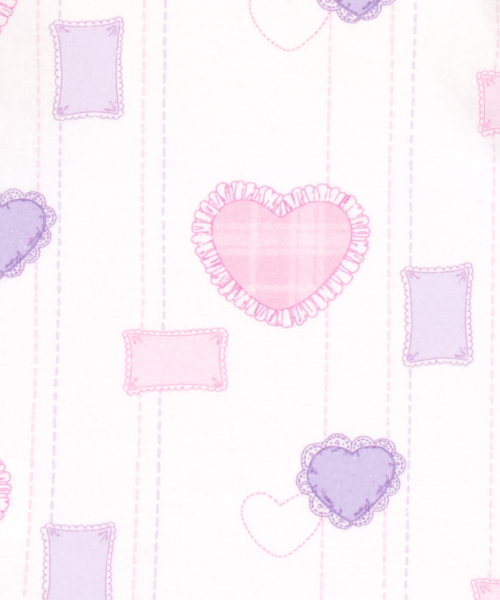 Heart pillow loungewear set
