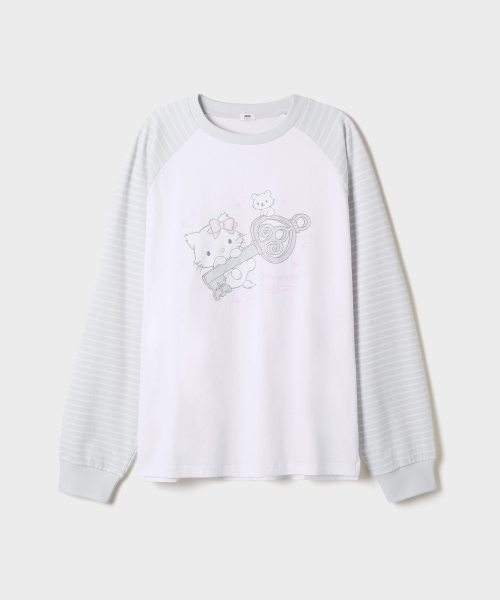 CHAMIKITI Long Sleeve T-Shirt (White)_SPLAG49U08