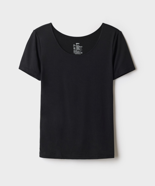 [WARMTECH] Womens U-Neck Short-Sleeve_SPYVGAVA04