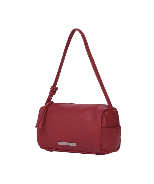EMBOSSED METAL MINI BAG_RED