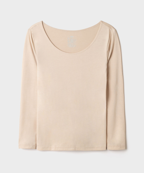 [WARMTECH] Womens U-Neck Long Sleeve_SPYVGAVA01