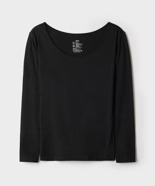 [WARMTECH] Womens U-Neck Long Sleeve_SPYVGAVA01