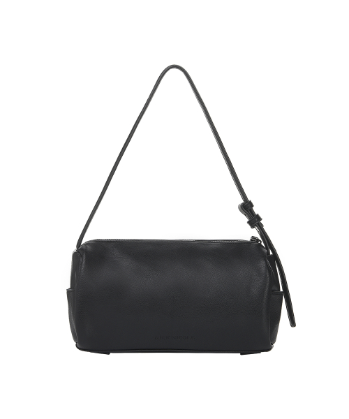 EMBOSSED METAL MINI BAG_BLACK