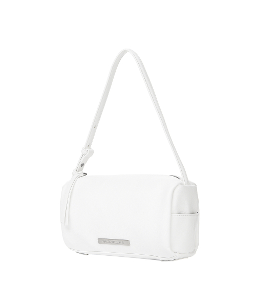 EMBOSSED METAL MINI BAG_IVORY