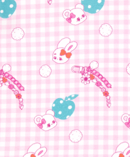 Bunny keychain loungewear set