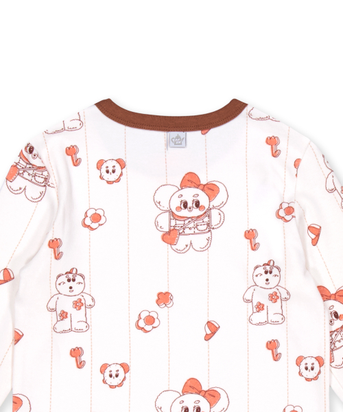 Bear (brown) loungewear set
