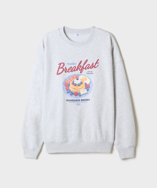 BREAKFAST Sweat-Shirt_SPMNG49G71