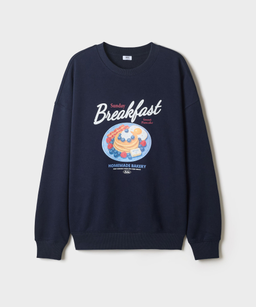 BREAKFAST Sweat-Shirt_SPMNG49G71