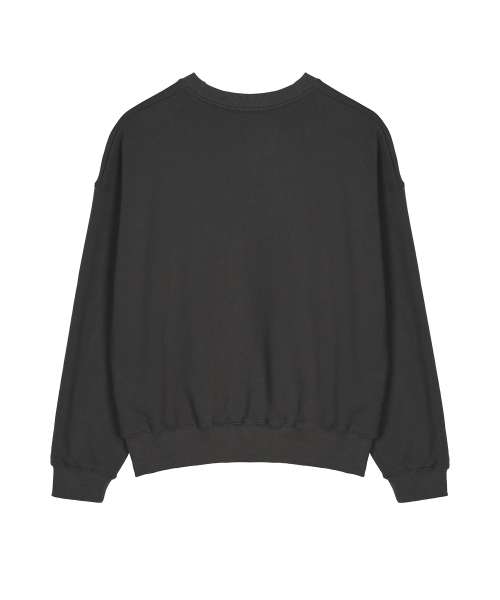 NICOLE BUTTERFLY SWEATSHIRT_CHARCOAL SILVER