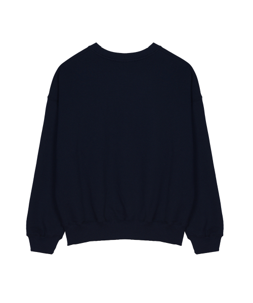 NICOLE BUTTERFLY SWEATSHIRT_NAVY WHITE