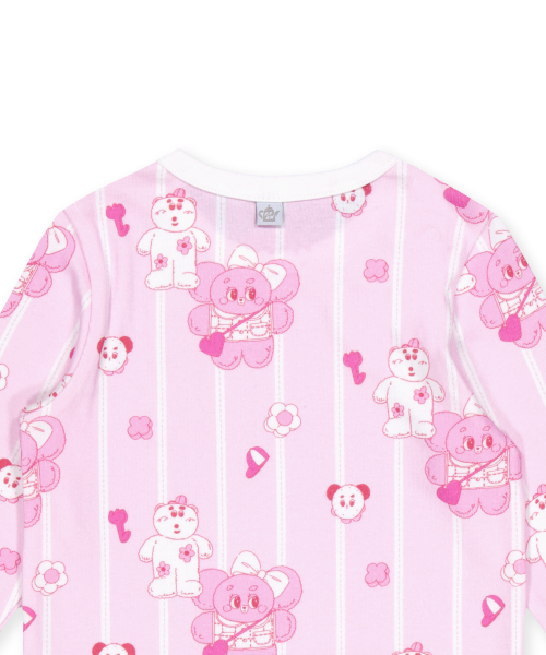 Bear (pink) loungewear set