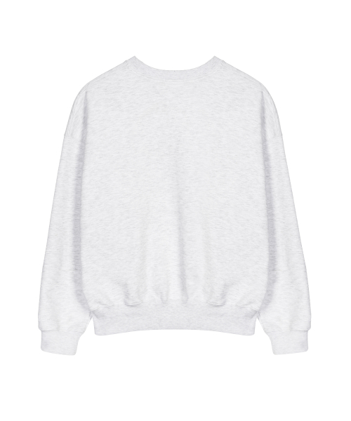 NICOLE BUTTERFLY SWEATSHIRT_MELANGE GRAY