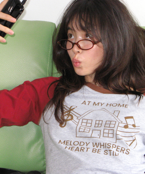HOUSE RAGLAN LONG SLEEVE RED