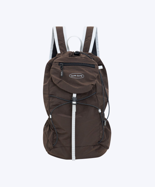 Double Scoop Pocket Backpack - Choco Brownie
