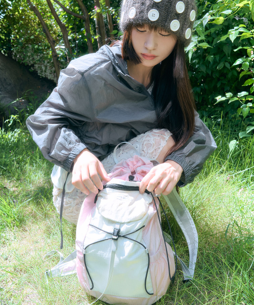 Double Scoop Pocket Backpack - Strawberry Yogurt