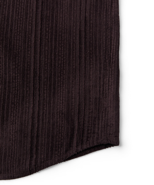 DRAPE SHIRT (WINE)