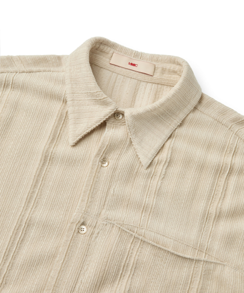 DRAPE SHIRT (IVORY)