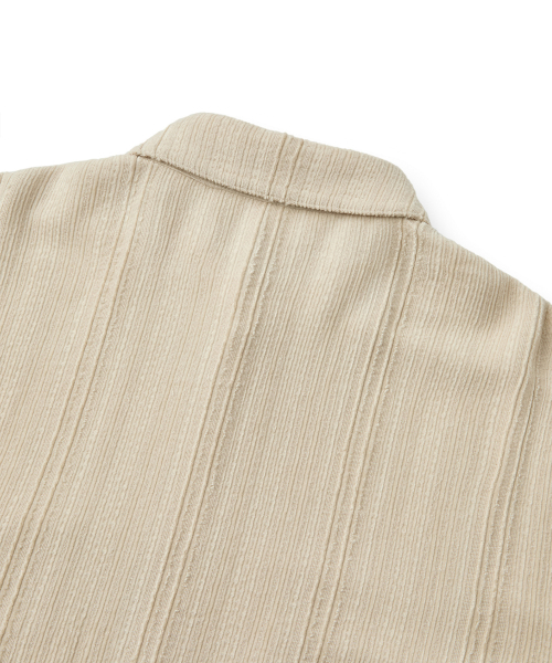 DRAPE SHIRT (IVORY)