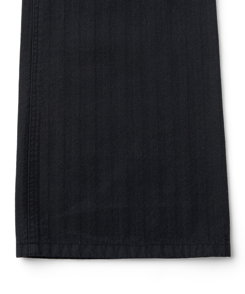 RIDGE HERRINGBONE PANTS (NAVY)