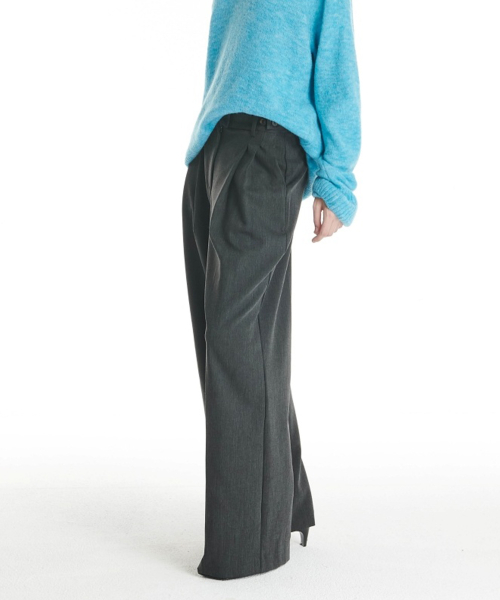 Randy Two-Tuck Slacks (3color)
