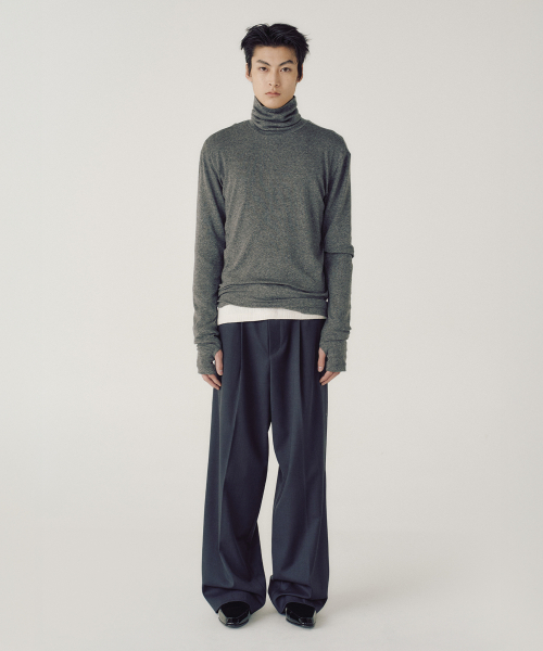 LAYERED BASE TURTLENECK (4 COLOR)