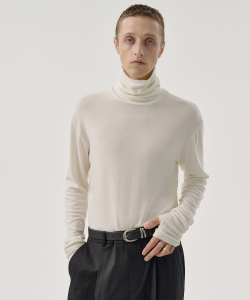 LAYERED BASE TURTLENECK (4 COLOR)