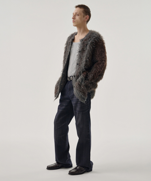 SHROUD CARDIGAN (CHARCOAL)