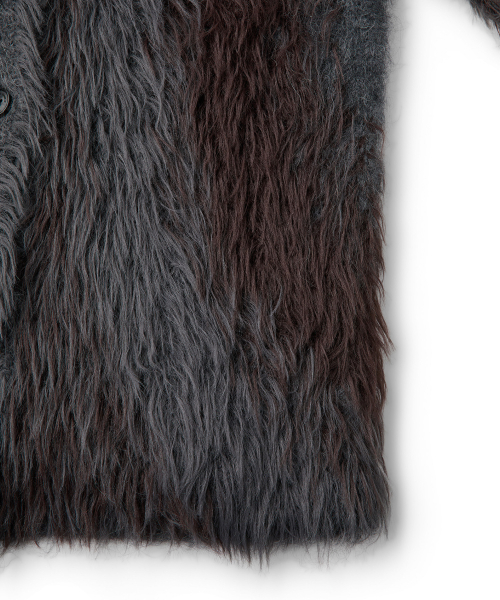 SHROUD CARDIGAN (CHARCOAL)