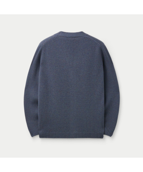 DANIELE FIESOLI EXTRAFINE MERINOS WOOL CARDIGAN SOWAW26055NYX