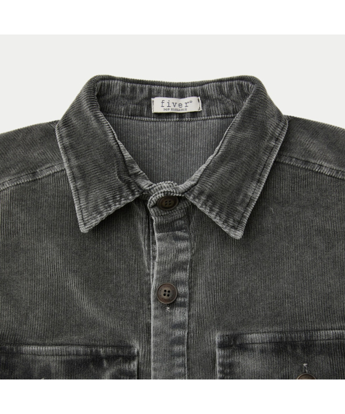 FIVER CORDUROY SHIRTS JACKET SOUAW26103BKX