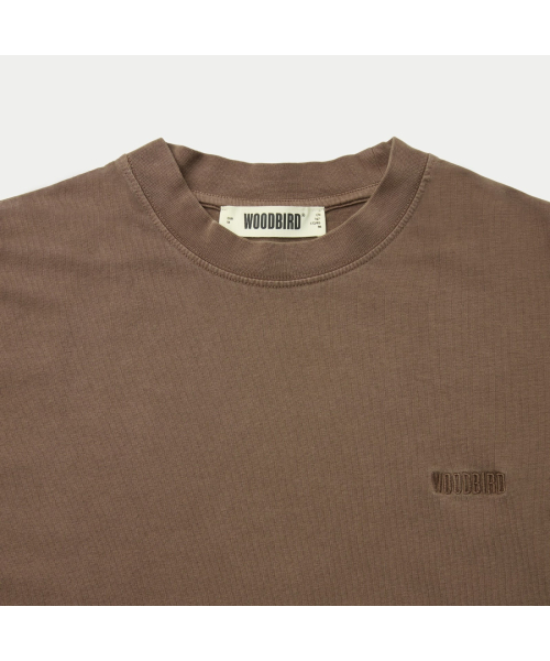 WOODBIRD WBBAINE Washed Tee SOTAW26053BRX