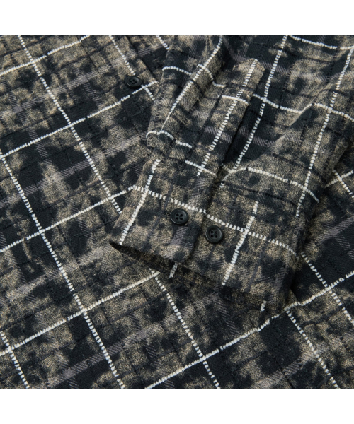 WOODBIRD WBJong Wash Check Shirt SOSFW26101BKX