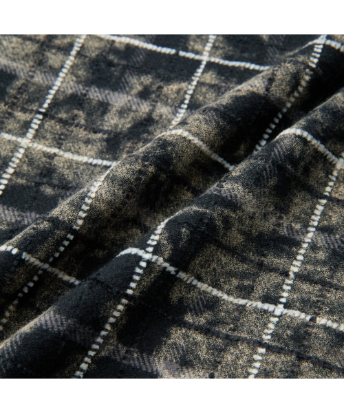 WOODBIRD WBJong Wash Check Shirt SOSFW26101BKX