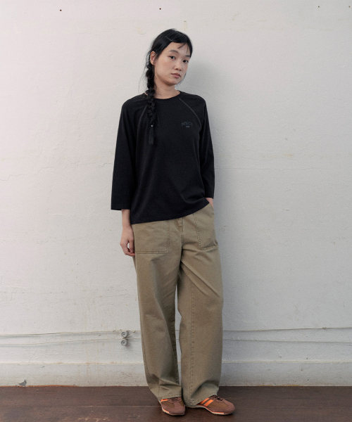 kitcher raglan t-shirt (black)
