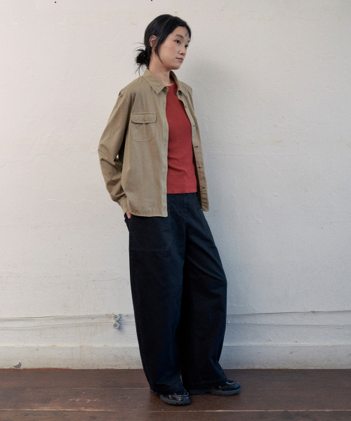 boki dyeing shirt (2color)