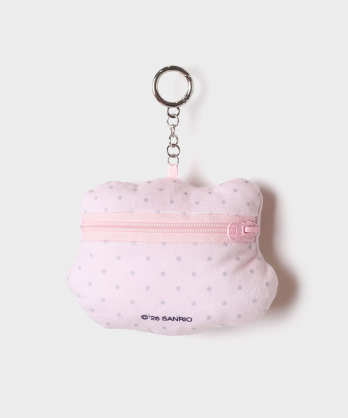 CHAMIKITTY Key Ring Cosmetic Pouch (Pink)_SPAWG49U05